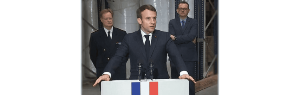 Emmanuel Macron Covid-19