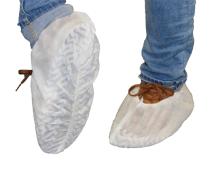 Cubrezapatos de PP SafeFeet Basics con suela con galones estampados