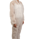 SAFEWEAR PP HOODED COVERALL ZIP