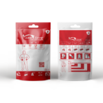 verpakking kleding wit – SAFEWEAR PP JAS 40 G/M² DRUKKNOPEN