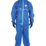 productfoto kleding wit – SAFEWEAR PP JAS 40 G/M² DRUKKNOPEN
