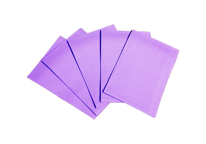 photo produit dentaire lavande – BAVOIR DENTAIRE DRY-BACK 3 PLIS