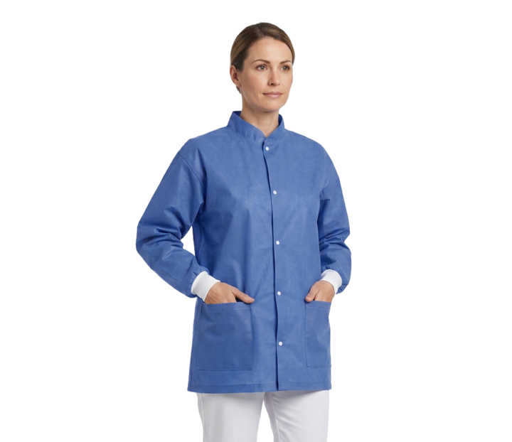 Produktfoto kleidung blau – SAFEWEAR OP-HEMD MIT 2 TASCHEN